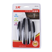 Load image into Gallery viewer, 3R 3R-2103 4 PCS Rubber Car Side Door Edge Protection Guards Cover Trims Stickers, 3R-2103 Side Door Edge Guards