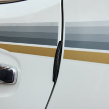 Load image into Gallery viewer, 3R 3R-2103 4 PCS Rubber Car Side Door Edge Protection Guards Cover Trims Stickers, 3R-2103 Side Door Edge Guards