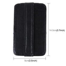 Load image into Gallery viewer, FUDAOCHE Multi-functional Auto Car Sun Visor Sunglasses Holder Card CD Storage Holder Pouch Bag