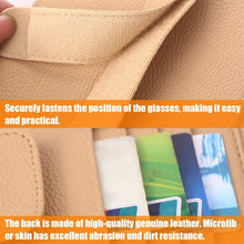 Load image into Gallery viewer, Multi-functional Auto Car Sun Visor Sunglass Holder Card Bill Ticket Storage Holder Pouch Bag