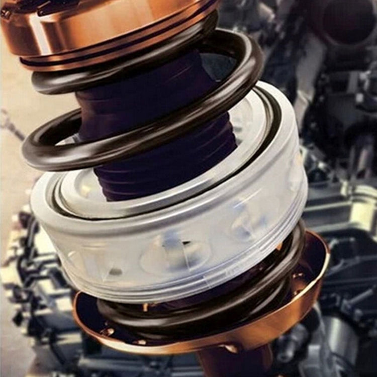 2 PCS Car Auto B Type Shock Absorber Spring Bumper Power Cushion Buffer, Spring Spacing: 34mm, Colloid Height: 62mm, B Type（Spring Spacing: 34mm, Height: 62mm）