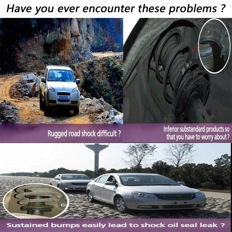 2 PCS Car Auto A+ Type Shock Absorber Spring Bumper Power Cushion Buffer, A+ Type（Spring Spacing: 60mm, Height: 90mm）