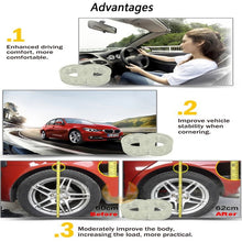 Load image into Gallery viewer, 2 PCS Car Auto A+ Type Shock Absorber Spring Bumper Power Cushion Buffer, A+ Type（Spring Spacing: 60mm, Height: 90mm）