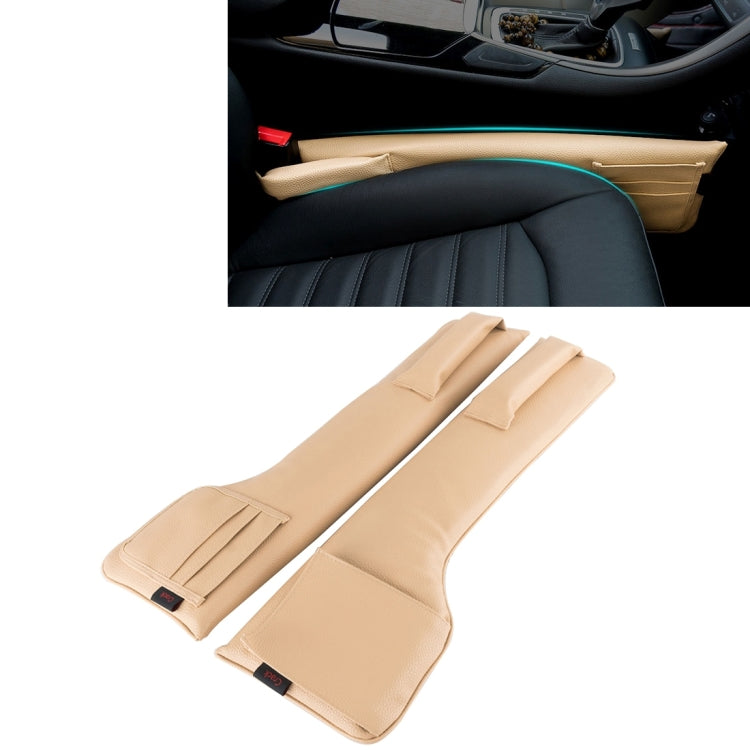 A Pair Universal Car Seat Catcher Gap Console Filler Seat Side Pocket Organizer Catcher Leak-Proof Seat Crevice Storage Bags, Seat Anti Tampon Pad 1, Seat Anti Tampon Pad 2, Seat Anti Tampon Pad 3, Seat Anti Tampon Pad 4