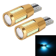 Load image into Gallery viewer, 2 PCS T10 2W 180 LM 5500K Constant Current Car Clearance Light with 38 SMD-3014 Lamps, DC 12-16V, 38 SMD-3014 Lamps, T10+2W Blue Light