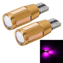 Load image into Gallery viewer, 2 PCS T10 2W 180 LM 5500K Constant Current Car Clearance Light with 38 SMD-3014 Lamps, DC 12-16V, 38 SMD-3014 Lamps, T10+2W Blue Light