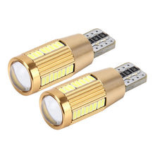 Load image into Gallery viewer, 2 PCS T10 2W 180 LM 5500K Constant Current Car Clearance Light with 38 SMD-3014 Lamps, DC 12-16V, 38 SMD-3014 Lamps, T10+2W Blue Light