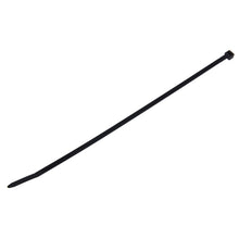 Load image into Gallery viewer, 500 PCS 5mm*250mm Nylon Cable Ties, 5mm*250mm Black, 5mm*250mm White