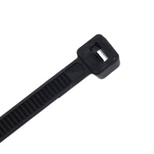 Load image into Gallery viewer, 500 PCS 5mm*250mm Nylon Cable Ties, 5mm*250mm Black, 5mm*250mm White