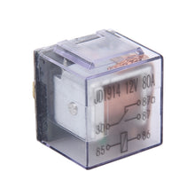 Load image into Gallery viewer, 10 PCS JD-1914 80 AMP 12V Waterproof Car Auto Five Plugs Relay with Warning Light, 80A with Light