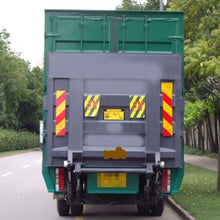 Load image into Gallery viewer, Car Auto Aluminum 55cm × 13cm Rear Warning Sign Sticker for Truck and Van, 55cm × 13cm