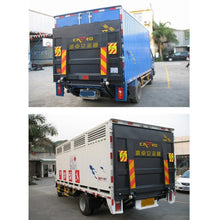 Load image into Gallery viewer, Car Auto Aluminum 55cm × 13cm Rear Warning Sign Sticker for Truck and Van, 55cm × 13cm