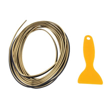 Load image into Gallery viewer, 5m Flexible Trim For DIY Automobile Car Interior Exterior Moulding Trim Decorative Line Strip with Film Scraper