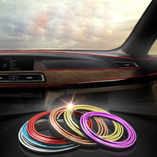 Load image into Gallery viewer, 5m Flexible Trim For DIY Automobile Car Interior Exterior Moulding Trim Decorative Line Strip with Film Scraper