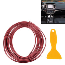 Load image into Gallery viewer, 5m Flexible Trim For DIY Automobile Car Interior Exterior Moulding Trim Decorative Line Strip with Film Scraper