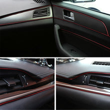 Load image into Gallery viewer, 5m Flexible Trim For DIY Automobile Car Interior Exterior Moulding Trim Decorative Line Strip with Film Scraper