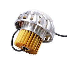 Load image into Gallery viewer, Motorcycle 30W DC 12V-85V LED Headlight Lens Built-in Whirlwind Double Aperture Angle Eyes + Devil Eye, Red Light (Whirlwind), Pink Light (Whirlwind), Blue Light (Whirlwind)