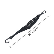 Load image into Gallery viewer, Motorcycle Elastic Fix Helmet Rope with 2 Hooks, Length: 60cm, Elastic Fix Helmet Rope