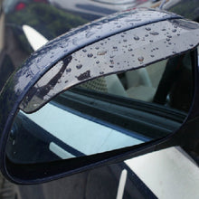 Load image into Gallery viewer, 2 PCS Car Auto Universal Rubber Reversing Rearview Mirror Rain Baffle Plate, Rain Baffle Plat
