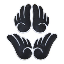 Load image into Gallery viewer, 4 PCS Angel Wing Shape Cartoon Style PVC Car Auto Protection Anti-scratch Door Guard Decorative Sticker, Angel Wing
