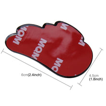 Load image into Gallery viewer, 4 PCS Angel Wing Shape Cartoon Style PVC Car Auto Protection Anti-scratch Door Guard Decorative Sticker, Angel Wing