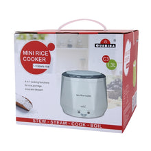 Load image into Gallery viewer, OUSHIBA Car Auto C3 Mini Multi-function Rice Cooker 12V 1.3L Volume for Rice Soup Noodles Vegetable Dessert, White, Pink, Green