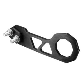Aluminum Alloy Rear Tow Towing Hook Trailer Ring for Universal Car Auto with 2 x Screw Holes