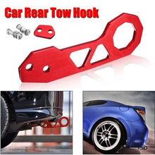 Load image into Gallery viewer, Aluminum Alloy Rear Tow Towing Hook Trailer Ring for Universal Car Auto with 2 x Screw Holes