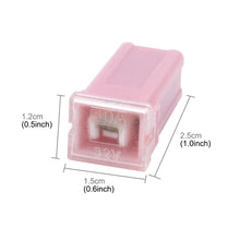 Load image into Gallery viewer, 10 PCS Vehicle Car Plastic Shell Straight Female Terminal Push in Blade Cartridge PAL Fuse 30Amp 32V, 30Amp 32V