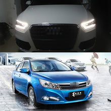 Load image into Gallery viewer, 2 PCS 5W 150 LM 6000K DRL Daytime Running Light with 5 SMD-5050 Lamps, DC 12V, 5W