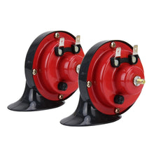 Load image into Gallery viewer, 2 PCS SEGER Supertone 12V High Tone / Low Tone 118dB Twin Horn Kit with Bracket