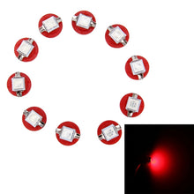 Load image into Gallery viewer, 10 PCS 0.5W B8.5 Wedge Instrument Panel LED Light Dashboard Gauge Cluster Indicator Lamp Bulb, 0.5W B8.5