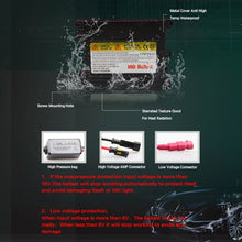 Load image into Gallery viewer, Car Auto Universal 35W DC12V Replacement Slim Quick Start HID Xenon Light Direct Current Ballast for All Bulb Base Sizes, 35W