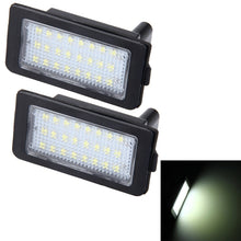 Load image into Gallery viewer, 2 PCS Canbus License Plate Light with 24 SMD-3528 Lamps for BMW E38, For BMW E38