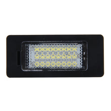 Load image into Gallery viewer, 2 PCS License Plate Light with 24 SMD-3528 Lamps for BMW E81/E82/E90/E91/E92/E93/E60/E61/E39 (White Light), For BMW
