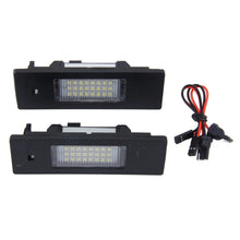 Load image into Gallery viewer, 2 PCS License Plate Light with 24 SMD-3528 Lamps for BMW E87, For BMW E87
