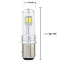 Load image into Gallery viewer, 2 PCS  1157/BAY15D 40W 800 LM 6000K Car Turn Light Backup Light Brake Light with 8 CREE Lamps, DC 12V, 1157