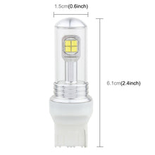Load image into Gallery viewer, 2 PCS 7440 40W 800 LM 6000K Car Turn Light Backup Light Brake Light with 8 CREE Lamps, DC 12V, 7440