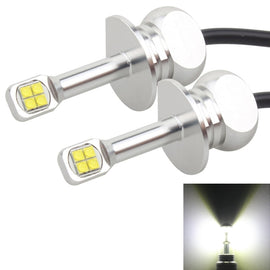 2 PCS  H1 40W 800 LM 6000K 8 CREE LEDs Car Fog Lights, DC 12V, H1