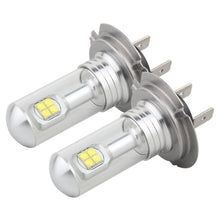 Load image into Gallery viewer, 2 PCS  H7 40W 800 LM 6000K 8 CREE LEDs Car Fog Lights, DC 12V, H7