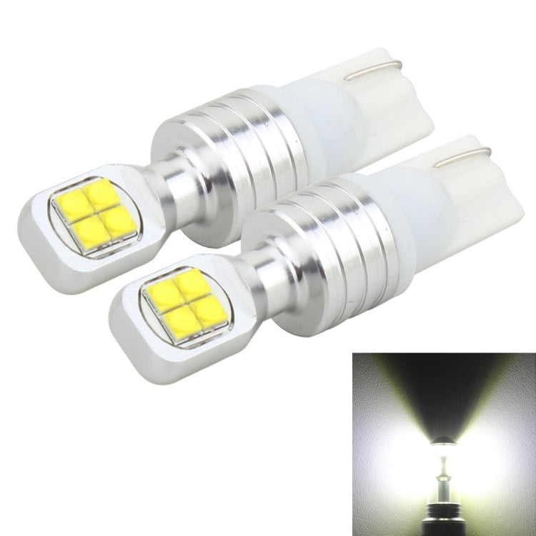 2 PCS  T10/W5W 40W 800 LM 6000K Car Clearance Light Reading Light License Light with 8 Lamp, DC 12V, Blue Light, Red Light, White Light, Yellow Light