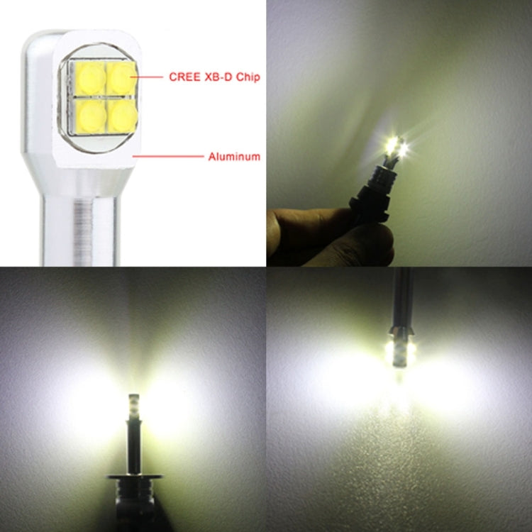 2 PCS  T10/W5W 40W 800 LM 6000K Car Clearance Light Reading Light License Light with 8 Lamp, DC 12V, Blue Light, Red Light, White Light, Yellow Light