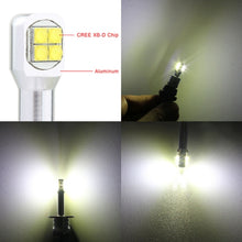 Load image into Gallery viewer, 2 PCS  T10/W5W 40W 800 LM 6000K Car Clearance Light Reading Light License Light with 8 Lamp, DC 12V, Blue Light, Red Light, White Light, Yellow Light