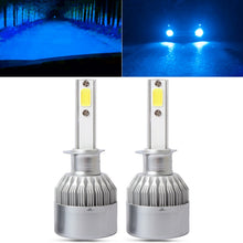 Load image into Gallery viewer, 2 PCS  H1 18W 1800 LM 8000K IP68 Canbus Constant Current Car LED Headlight with 2 COB Lamps, DC 9-36V, H1