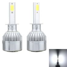 Load image into Gallery viewer, 2 PCS  H1 18W 1800 LM 8000K IP68 Canbus Constant Current Car LED Headlight with 2 COB Lamps, DC 9-36V, H1
