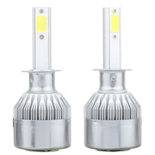 Load image into Gallery viewer, 2 PCS  H1 18W 1800 LM 8000K IP68 Canbus Constant Current Car LED Headlight with 2 COB Lamps, DC 9-36V, H1