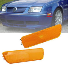 Load image into Gallery viewer, 2 PCS Front Bumper Clearance Lights Housing without Bulb Replacement 1JM945071 / 1JM945072 for VW Golf / Jetta 1999-2005