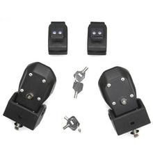 Load image into Gallery viewer, 2 PCS Car Anti-Theft Hood Latch Locking Catch Buckle Engine Cover with Lock for Jeep Wrangler JL 2018, for Jeep Wrangler JL 2018