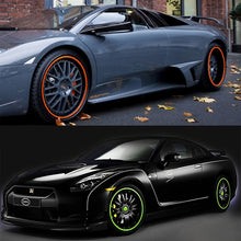 Load image into Gallery viewer, Universal Decorative Scratchproof Stickup 8M Flexible Car Wheel Hub TRIM Mouldings Shining Decoration Strip, 8m Shining, 8m