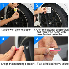 Load image into Gallery viewer, Universal Decorative Scratchproof Stickup 8M Flexible Car Wheel Hub TRIM Mouldings Shining Decoration Strip, 8m Shining, 8m